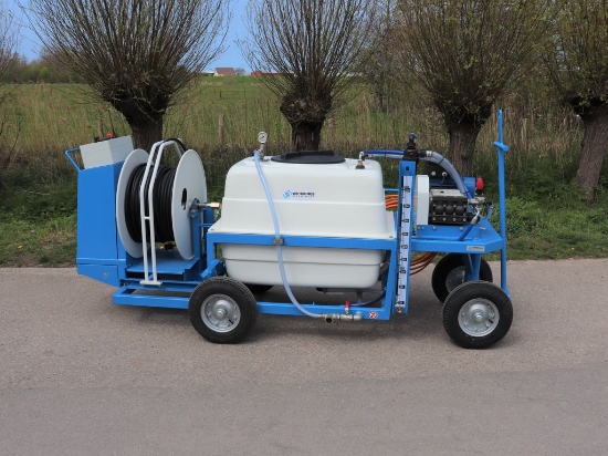 Afbeeldingen van Spuitwagen 400T - Plunjerpomp P63 42l/min~50bar - WCR (Vast)