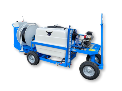 Afbeeldingen van Spuitwagen 400T - Membraanpomp M35 30l/min~30bar - WCR (Draaibaar)