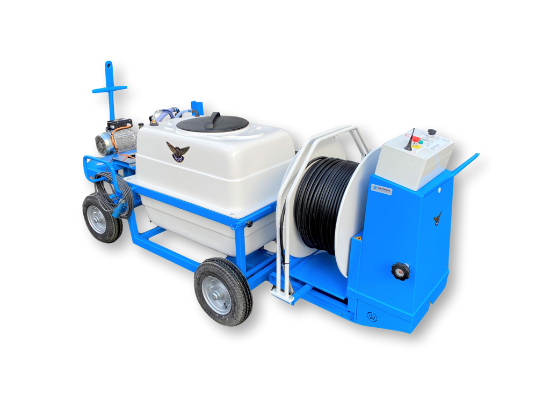 Afbeeldingen van Spuitwagen 400T - Membraanpomp M35 30l/min~30bar - WCR (Draaibaar)