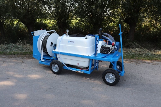 Afbeeldingen van Spuitwagen 400T (smal) - Plunjerpomp P63 42l/min~50bar - WCR (vast)