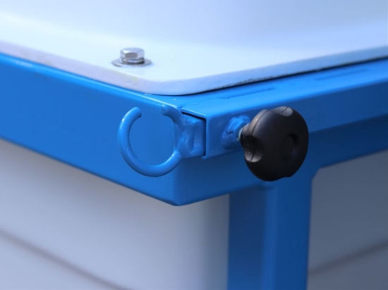 Afbeeldingen van Spuitwagen 400T (smal) - Plunjerpomp P63 42l/min~50bar - WCR (vast)