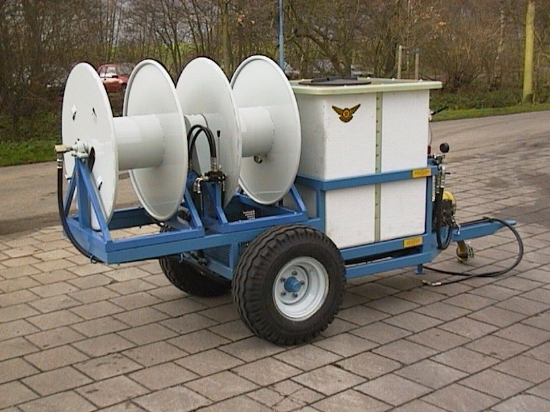 Afbeeldingen van Spuittrailer 600K - Imovilli P186 Plunjer Pompset 170l/min~50bar (PTO Aangedreven)