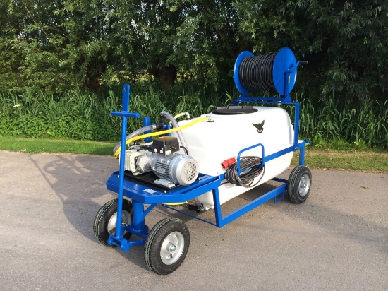 Picture of Spray Cart 600T - Plunger Pump P63 42l/min~50bar - Hand reel 450mm
