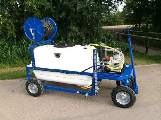 Picture of Spray Cart 600T - Plunger Pump P63 42l/min~50bar - Hand reel 450mm