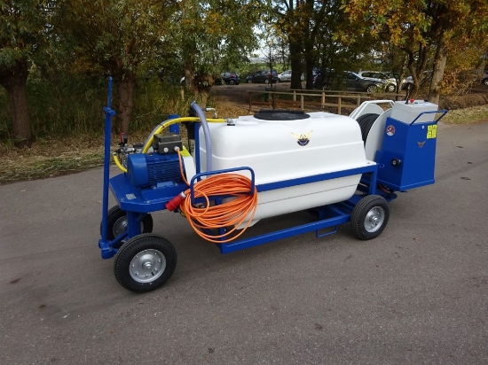 Picture of Spray Cart 600T - Plunger Pump P63 42l/min~50bar - WCR Swivable