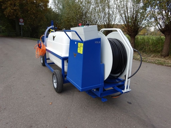 Picture of Spray Cart 600T - Plunger Pump P63 42l/min~50bar - WCR Swivable