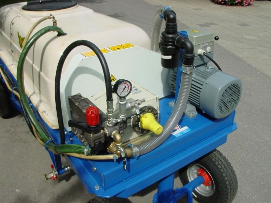Picture of Spray Cart 1000T - Plunger Pump P93 52l/min~50bar - Hand reel 450mm