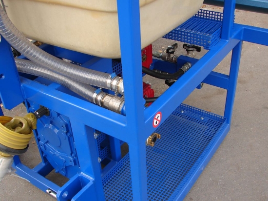 Afbeeldingen van PTO pompunit 400T - Speck P45 Dual Plunjer Pomp 2x74,5l/min~180bar