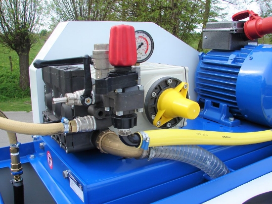 Afbeeldingen van Pompinstallatie 1000K - Plunjerpomp P93 54l/min~50bar