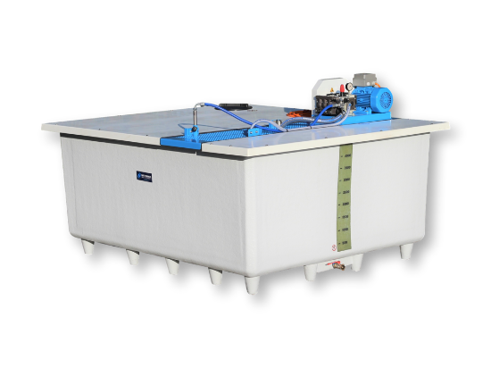 Afbeeldingen van Pompinstallatie 4800K - Plunjerpomp P63 40l/min~50bar