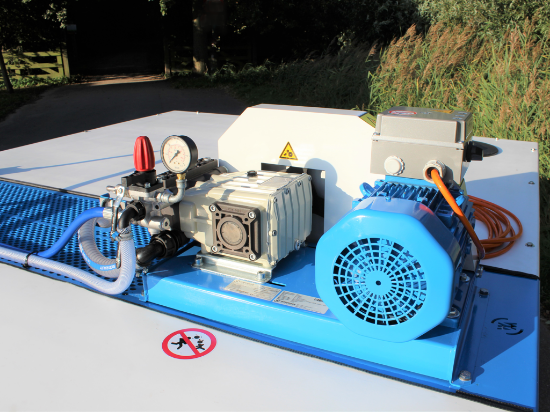 Afbeeldingen van Pompinstallatie 4800K - Plunjerpomp P63 40l/min~50bar