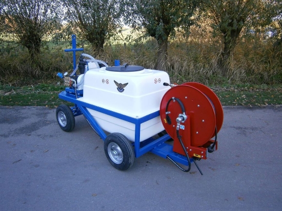 Picture of Spray Cart 400T - Honda GX160 + WS102 21 l/min~55bar - Sping Reel Swivable