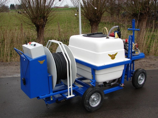 Picture of Spray Cart 400T DW - Plungerpump WS102 21 l/min~55bar - WCR Swivable