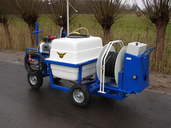 Picture of Spray Cart 400T DW - Plungerpump WS102 21 l/min~55bar - WCR Swivable