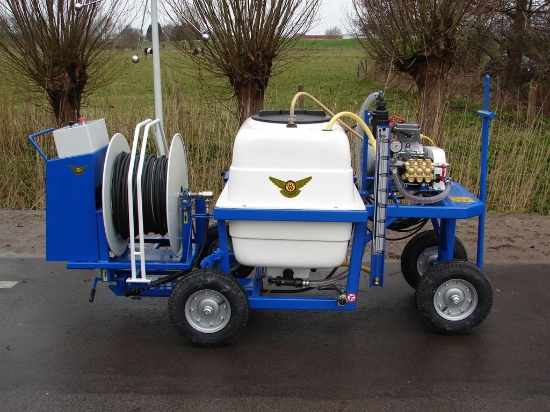 Picture of Spray Cart 400T DW - Plungerpump WS102 21 l/min~55bar - WCR Swivable