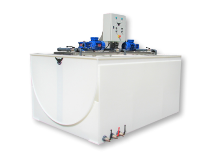 Afbeeldingen van Tank Met Roer Installatie 1500/500/1500