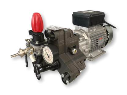 Afbeeldingen van Imovilli PM33 Plunjer Pompset 19l/min~50bar 2,2kW 230V (Reductor)