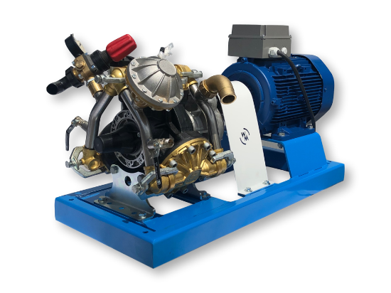 Afbeeldingen van Imovilli IPB130 Membraan Pompset 85l/min~40bar 7,5kW 400V (V-snaar)