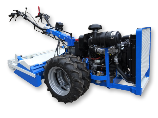 Afbeeldingen van Nibbi MAK 8S Handtractor Weni 115CM "Overtop" (Frezen)