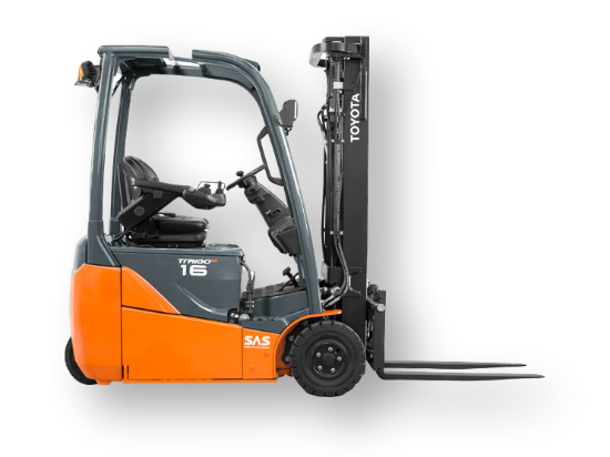 Afbeeldingen van Toyota Traigo 48 1.6T Heftruck (3 Wielen)