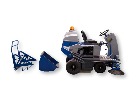 Afbeeldingen van Stefix 135 Veegmachine (Benzine aangedreven)