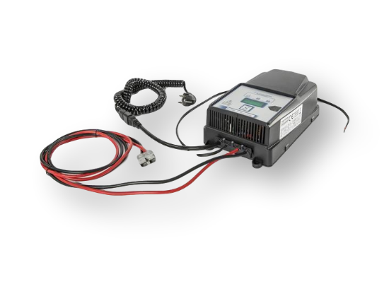 Picture of High Frequency Battery Charger 24V/30A/110V/60Hz with plug grey