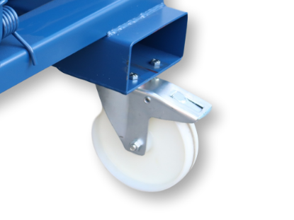 Afbeeldingen van Wielset Ø200 Nylon WET kantelcontainer